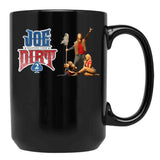 Classic Joe Dirt Funny Gift Men Women Black Coffee Mug - Black