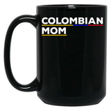 Colombian Mom Black Coffee Mug, Gift Coffee Mug