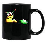Commander Keen 4 Snail Black Coffee Mug, Gift Coffee Mug - Black