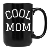 Cool Mom (3) Black Coffee Mug, Gift Coffee Mug - Black