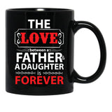 Happy Father'S Day Dad Black Coffee Mug - Black