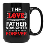 Happy Father'S Day Dad Black Coffee Mug - Black