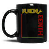 Juneteenth Copy Black Coffee Mug