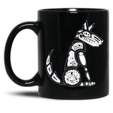 Coyote Black Coffee Mug, Gift Coffee Mug