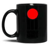 Cricket World Series Icon Black Coffee Mug, Gift Coffee Mug