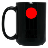 Cricket World Series Icon Black Coffee Mug, Gift Coffee Mug