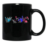 Cute Cat Feline Fitness Center Funny Cat Best Gift Ever Black Coffee Mug, Gift Coffee Mug - Black