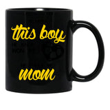 Cute Soccer Mom Shirt World Cup Cool Quote Saying Black Coffee Mug, Gift Coffee Mug - Black