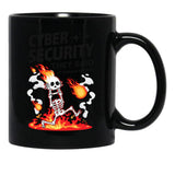 Cyber Security They Said It Would Be Fun Funny Cybersecurity Black Coffee Mug, Gift Coffee Mug - Black