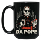 Da Pope From America Chicago Pope Leo Xiv Funny Vintage Black Coffee Mug