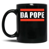Da Pope From America Chicago Pope Leo Xiv Provost Black Coffee Mug