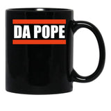 Da Pope - Orange Style Black Coffee Mug - Black