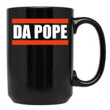 Da Pope - Orange Style Black Coffee Mug - Black