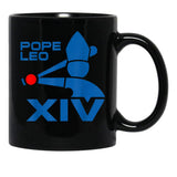 Da Pope (10) Black Coffee Mug - Black