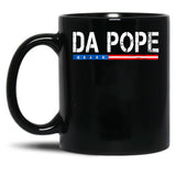 Da Pope (1) Black Coffee Mug