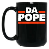 Da Pope (5) Black Coffee Mug