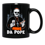 Da Pope (6) Black Coffee Mug - Black