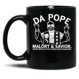 Da Pope (8) Black Coffee Mug