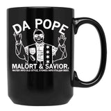 Da Pope (8) Black Coffee Mug - Black