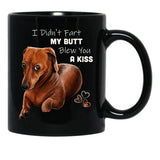 Dachshund Gifts Wiener Dog Doxie Puppy Dachshund Dog Dachshund Shirts Black Coffee Mug, Gift Coffee Mug - Black