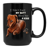 Dachshund Gifts Wiener Dog Doxie Puppy Dachshund Dog Dachshund Shirts Black Coffee Mug, Gift Coffee Mug - Black