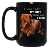 Dachshund Gifts Wiener Dog Doxie Puppy Dachshund Dog Dachshund Shirts Black Coffee Mug, Gift Coffee Mug