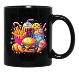 Dad Tax Making Sure Its Not Poison Black Coffee Mug - Black