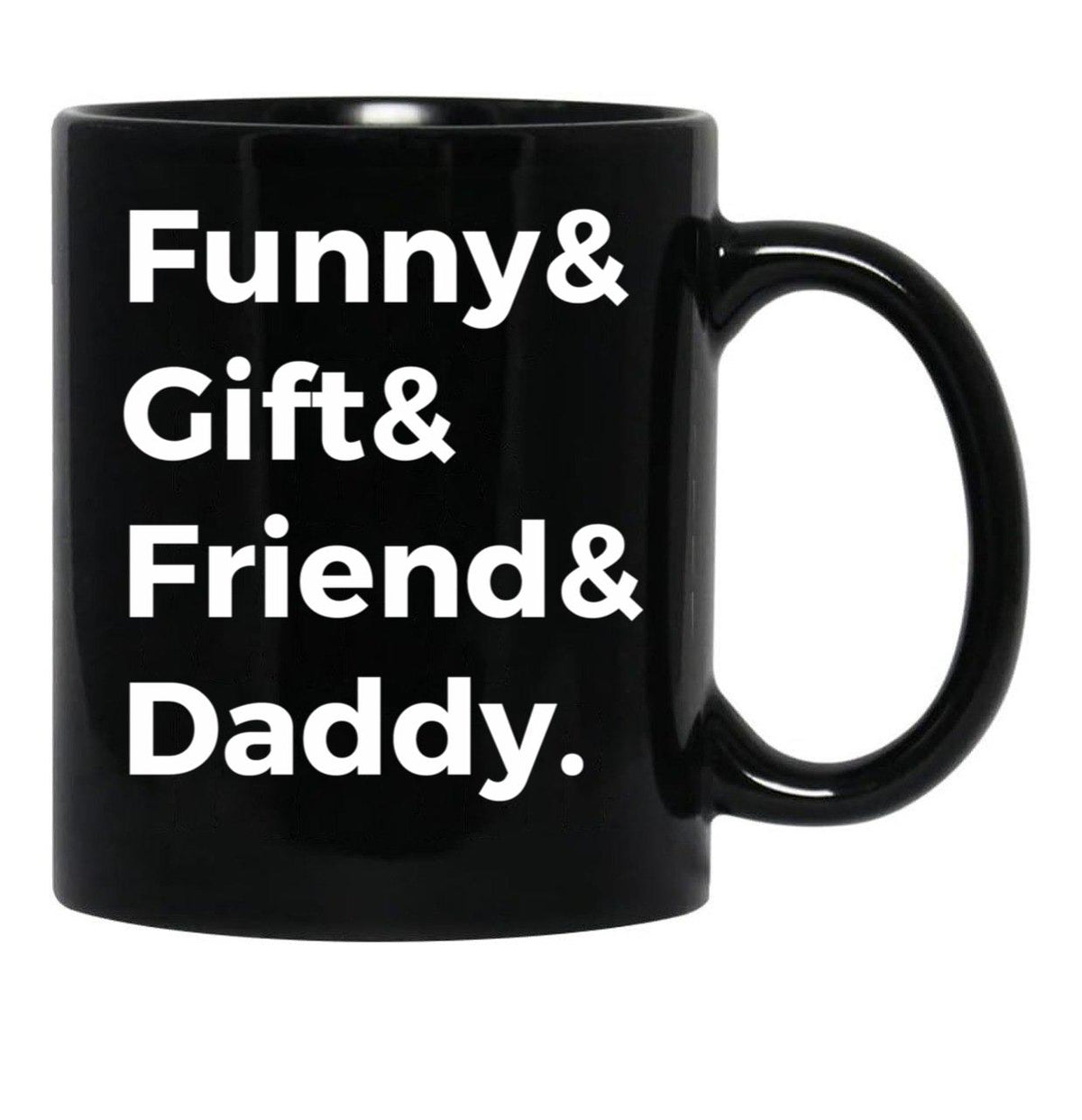 Dad Tax Mug, Father Days 35 Black Coffee Mug - Black