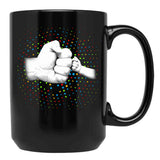 Daddy 2021 Black Coffee Mug - Black