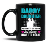 Daddy And Daughter Mug Black Coffee Mug
