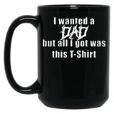 Daddy (1) Black Coffee Mug