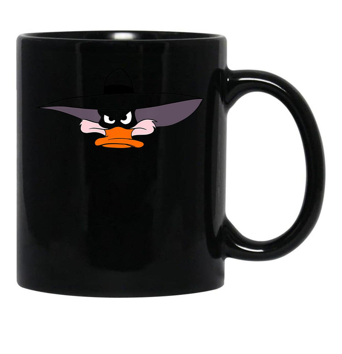 Darkwing Duck Black Coffee Mug, Gift Coffee Mug - Black