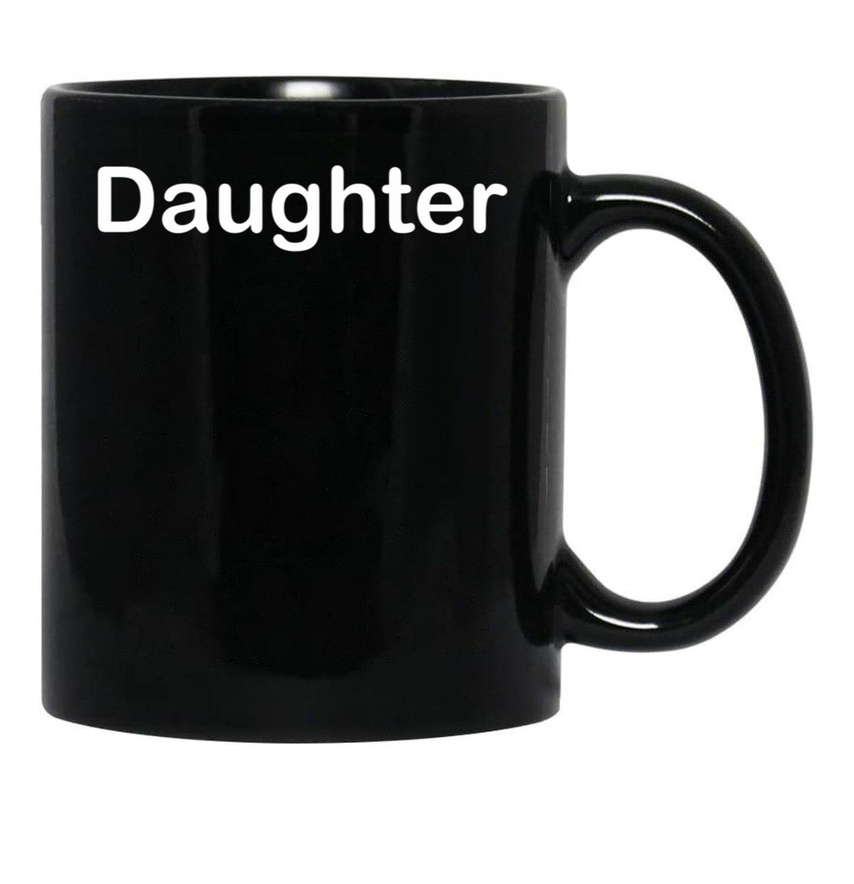Daughter (5) Black Coffee Mug - Black