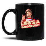 Dig To Garden Black Coffee Mug