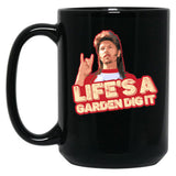 Dig To Garden Black Coffee Mug