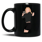 Do You Guys Need Anything Some Snacks A Condom Lmk Black Coffee Mug, Gift Coffee Mug