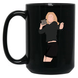 Do You Guys Need Anything Some Snacks A Condom Lmk Black Coffee Mug, Gift Coffee Mug