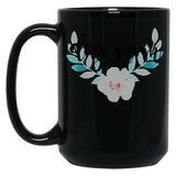 Dog Mom Black Coffee Mug, Gift Coffee Mug