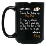 Dog (1) Black Coffee Mug