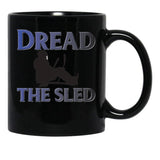 Dread The Sled Hockey Black Coffee Mug, Gift Coffee Mug - Black