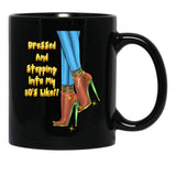 Dressed Black Coffee Mug - Black