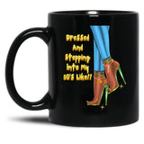 Dressed Black Coffee Mug