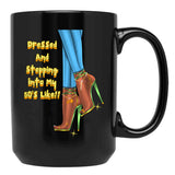 Dressed Black Coffee Mug - Black