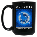 Dutchie Spirit Animal - Dutch Shepherd Shirt Black Coffee Mug, Gift Coffee Mug