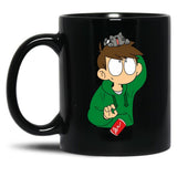 Eddsworld Black Coffee Mug, Gift Coffee Mug