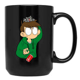 Eddsworld Black Coffee Mug, Gift Coffee Mug - Black