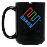 Enron Ethics Department Employee Of The Year Black Coffee Mug, Gift Coffee Mug