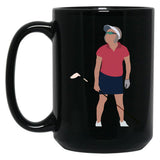 Entitled Housewife Golf Black Coffee Mug, Gift Coffee Mug