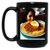 Everything Is Better With Bacon Eggs Black Coffee Mug, Gift Coffee Mug
