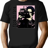 _face To Face Designrock Band T-Shirt - Retro Graphic Tee for Men & Women - Black